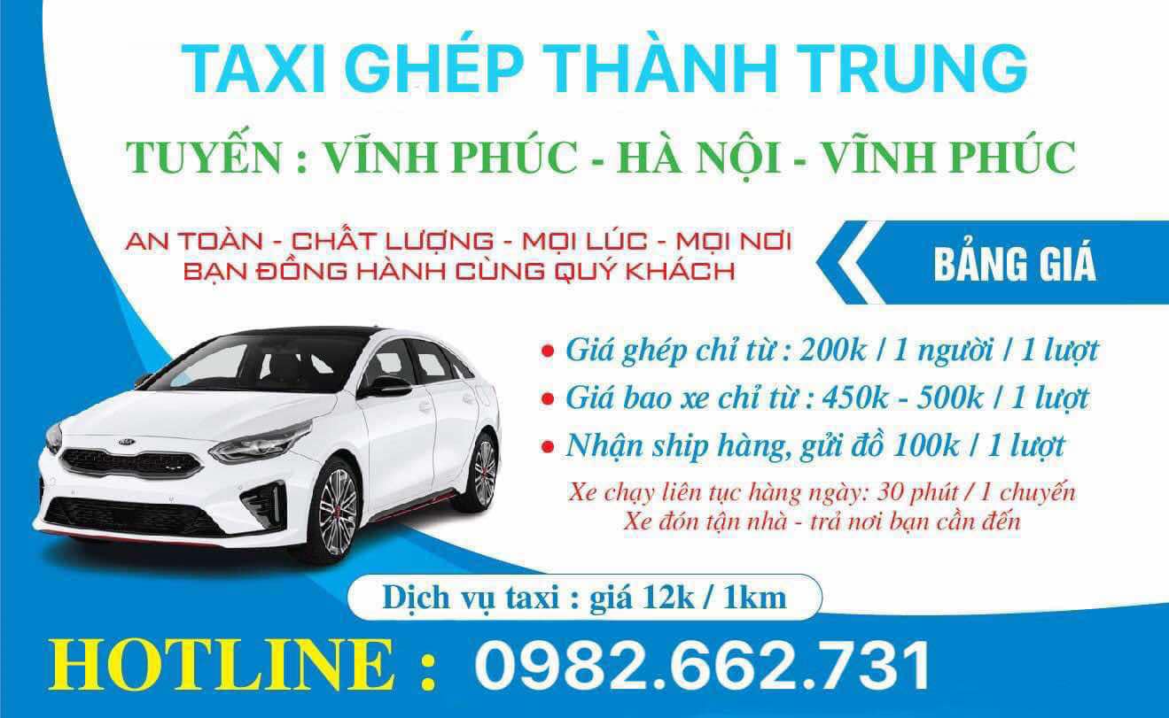 Taxi Ghép Thành Trung
